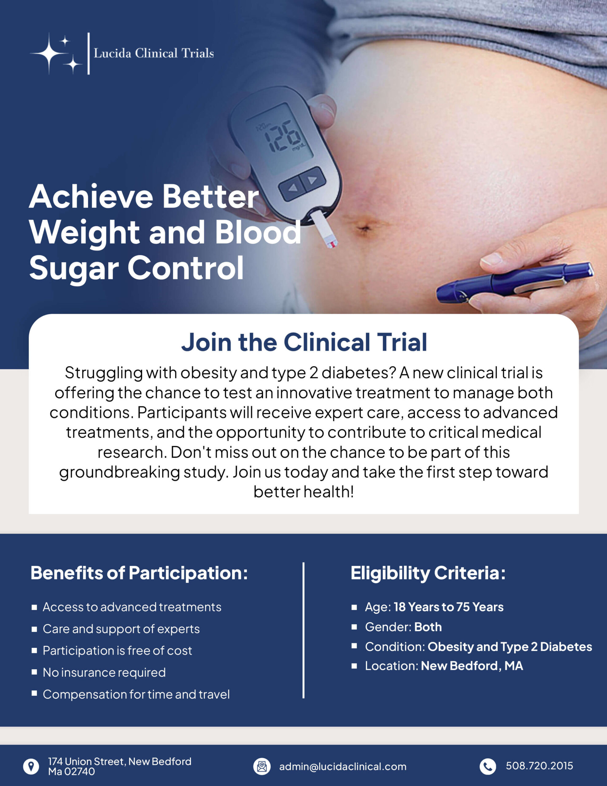 Obesity and Type 2 Dibates Flyer
