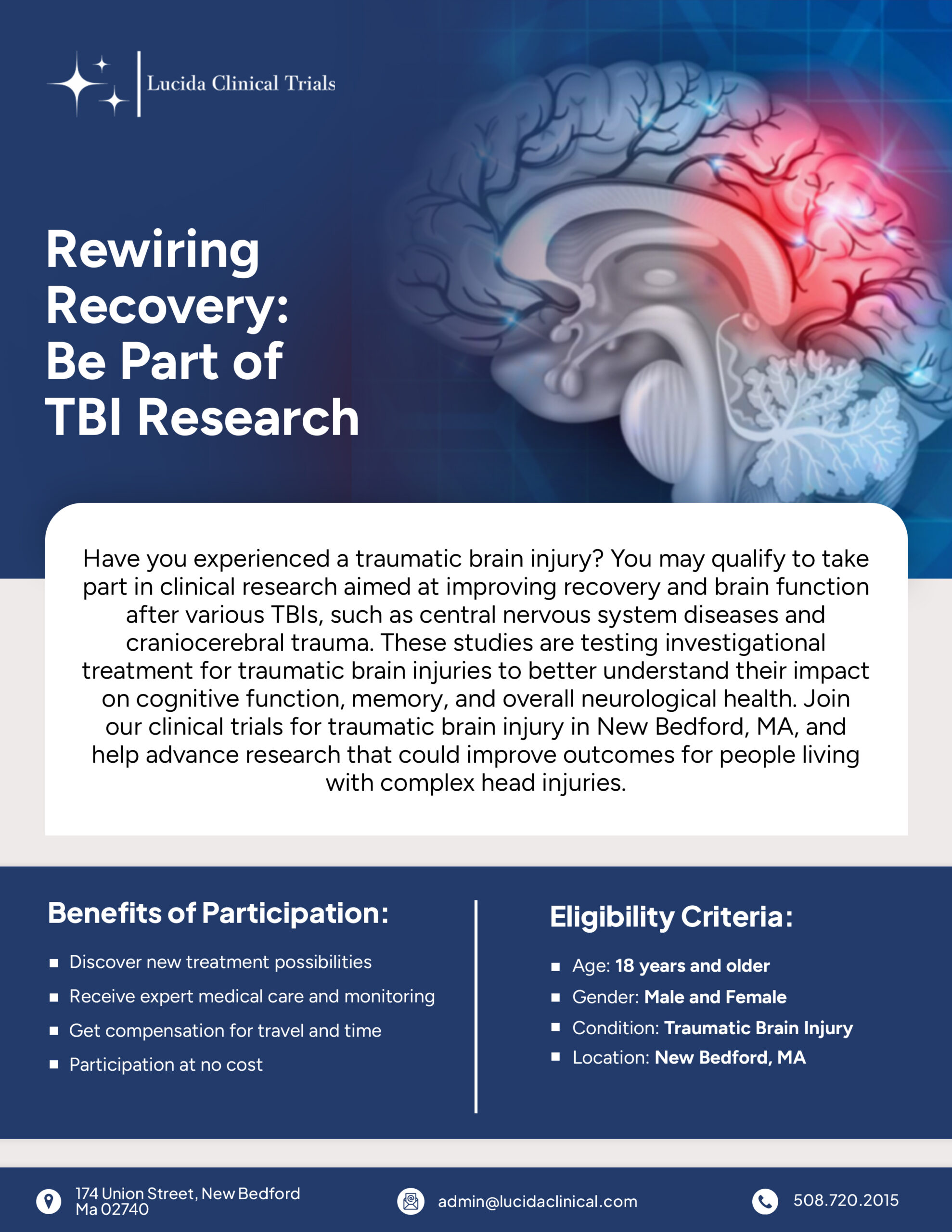 Traumatic Brain Injury Clinical Trials